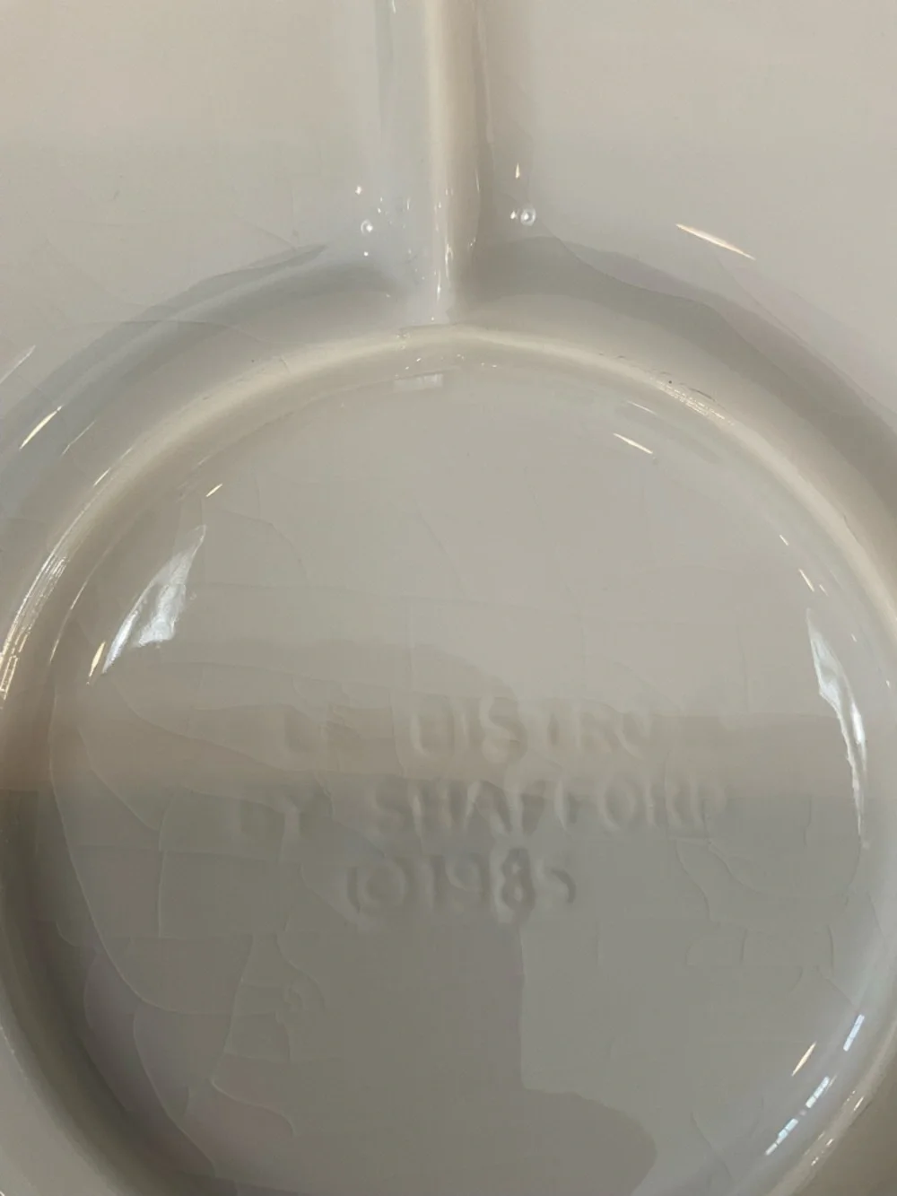 Vintage 1985 Le Bistro by Shafford Chip & Dip